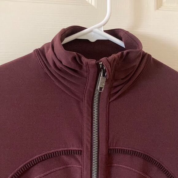 LULULEMON Define Jacket Special Edition Luxtreme Redwood Pleated Size 4 VEUC - Picture 8 of 13